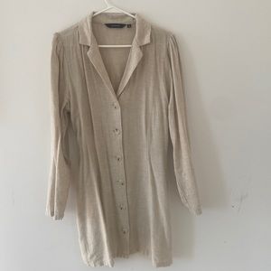 Glassons Linen Shirt Dress